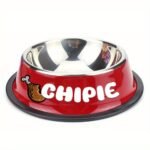 Personalized Anti Slip Stainless Steel Pet Bowl With Custom Name - Perfect For Cats And Dogs, Perfect For Food And Water Supply - Image 13