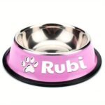 Personalized Anti Slip Stainless Steel Pet Bowl With Custom Name - Perfect For Cats And Dogs, Perfect For Food And Water Supply - Image 25