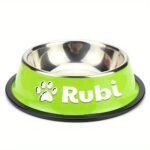 Personalized Anti Slip Stainless Steel Pet Bowl With Custom Name - Perfect For Cats And Dogs, Perfect For Food And Water Supply - Image 10