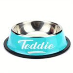 Personalized Anti Slip Stainless Steel Pet Bowl With Custom Name - Perfect For Cats And Dogs, Perfect For Food And Water Supply - Image 16