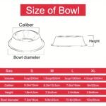 Personalized Anti Slip Stainless Steel Pet Bowl With Custom Name - Perfect For Cats And Dogs, Perfect For Food And Water Supply - Image 2