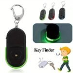 3Pcs Ultra-Responsive Key Finder Alarm With Panic Whistle Sound & Illuminating Led Torch - Advanced Locator For Car Keys, House Keys, Remote Keys - Battery-Powered (Batteries Not Included) - Mixed Colors, Key Finder, Emergency Key Locator, Vibrant Keychain, Batterypowered Device - Image 2