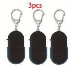 3Pcs Ultra-Responsive Key Finder Alarm With Panic Whistle Sound & Illuminating Led Torch - Advanced Locator For Car Keys, House Keys, Remote Keys - Battery-Powered (Batteries Not Included) - Mixed Colors, Key Finder, Emergency Key Locator, Vibrant Keychain, Batterypowered Device - Image 9
