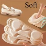 4Pcs Unisex 6D Cloud Shoe Insoles, Thick Soft And Comfortable Breathable Insoles For Sports And Casual Wear, Memory Foam Material