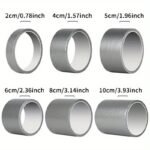 Super Strong Waterproof Duct Tape - Versatile Silvery Gray Adhesive For Walls, Plastics, Glass, Wood & Metal - Ideal For Diy Home Decor & Office Use, 10/20M Roll - Image 4