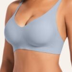 A Set Of 1, Women'S Solid Contrast Earth Tone Spaghetti Strap Bra, Beautiful Back Bralette, Soft Breathable Removable Bra Pads, Single Breasted Minimalist Basic Underwear Tops For Women, Solid Color Underwear For All Seasons