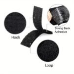 10/20Pcs Self Adhesive Hook And Loop Strips, Sticky Back Tape Fastener Heavy Duty Mounting Strips For Home Or Office Use Instead Of Holes And Screws Adhesive Fastener Hook Loop With Glue For Diy Sofa - Image 6