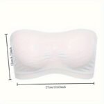Comfortable & Soft Stretch Strapless Bandeau Bra - Women'S Lingerie & Underwear, Semi-Sheer Polyester Fabric, Machine Washable, Everyday Comfort Bra|Semisheer Bra|Stretchable Fabric - Image 6