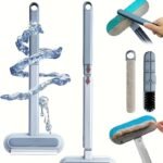 Dual-Action Pet Hair Removal Brush - Heavy-Duty Dual Action Design, Washable & Reusable Dog Hair Brush With Non-Damage Cleaning - For Carpets, Sofas, Furniture - Ideal For Shorthaired & Longhaired Dogs - Easy-Clean Floor And Upholstery Tool, Dog Hair Remover Tool, Efficient Design, Durable Construction, Household Use - Image 5