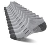 12 Pairs Of Men'S Cushioned Short Socks For Sports And Running Performance. - Image 4