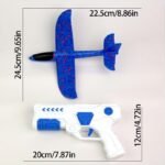 Perfect Family Affection Gift, Children'S Foam Airplane Launcher Set - Safe And Flexible Outdoor Interactive Toy, Suitable For Indoor And Outdoor Use, Great Gift For Christmas Or Halloween - Image 4