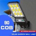 1/2/3/4Pcs Outdoor Solar Street Lamp, Solar Rechargeable Cob Wall Lamps With Motion Sensor, Smart Led Solar Wall Lights For Deck, Yard, Patio, Villas, Balconies, Walls, Portable Courtyard Garden Decorative Light - Image 8