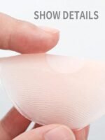 12Pcs Reusable Strapless Seamless Self-Adhesive Breast Patches - Silicone Floral Embellished Pasties For Women, High Elasticity Sporty Style, Hand Wash Only, Elegant Collection, Breast Pads, Wardrobe Essential, Stylish Undergarment, Comfortable Fit, Adhesive Covers, Special Occasions - Image 10