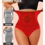 1Pc Women'S High Waist Shapewear Panties - Seamless Butt Lifting Tummy Control Slimming Underwear With Ruching Detailing, Postpartum Recovery & All-Season Wear, Solid Color Casual Style, Tummy Control Panties, Snug Fit Underwear - Image 4