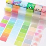 105 Sheets Pearl Self-Adhesive Sticky Notes, Pull-Out Transparent Memo Pads For School And Office Supplies - Image 4