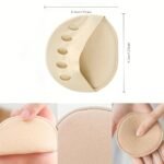 6-Pack Women'S Forefoot Five Toe Pad Suitable For High Heels-Half Insole Foot Care Non-Slip Toe Socks Toe Pad Plug-In, High Heels Toe Support - Image 2