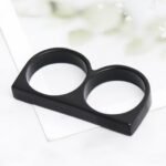 1Pc Bouncy Ring, Men'S And Women'S Accessories Double Ring Accessories For Diy Crafts, Garden Accessories And Phone Case Decorations - Multifunctional Rings For Daily Wear And Celebrations, Phone Case Decorations - Image 11