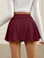Q4 Women'S High-Waisted Stretchy Bodycon Skirt - Solid Color Casual Versatile Pencil Skirt For Spring Summer Fall, Machine Washable & Dry Cleanable, Cute Skirts, Seasonal Fashion, Fitted Fashion, Comfortable Wear - Image 5