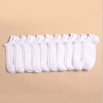 20Pcs/10 Pairs Men'S Casual Solid Color Socks, Breathable & Odor-Resistant Low-Cut Ankle Socks For All Seasons, Simple Design For Comfort And Ease Of Wear, Socks For Men High Quality, Low Cut Socks, Ankle Socks For Men, Socks For Men Ankle, Low Cut Socks For Men, Casual Wear, Everyday Socks, Classic Socks, Minimalist Design, Soft Material, Durable Construction, Men'S Basics, Essential Socks, Daily Essentials, Men'S Fashion - Image 4