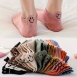 10 Pairs Of Stylish Women'S Ankle Socks, Comfortable, Soft, Cute, And Versatile, Suitable For Spring, Summer, And Autumn. - Image 5