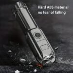 1Pc Super Bright Variable Focus Flashlight - Portable, Multifunctional, Variable, Suitable For Outdoor, Emergency Use - Image 10