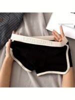3Pcs Men'S Boxer Briefs - Breathable Mid-Rise Underwear With Elastic Waistband, Soft Stretch Polyester-Spandex Blend, Non-See-Through Knit Fabric, Solid Colors (Light Blue/Beige/White/Light Khaki) - Machine Washable, Everyday Comfort, Minimalist Design, Durable Construction, High Elasticity - Image 9