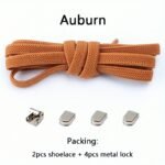 1 Pair Easy-Slide No-Tie Elastic Shoe Laces For Adult Sneakers - Durable Polyester & Spandex Blend, 100.0Cm Length, 0.79Cm Width, With 4 Metal Buckles - Quick Slip-On Convenience In 12 Colors, Shoe Accessories - Image 9