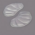 2Pcs Silicone Forefoot & Heel Cushions - Transparent Gel Insoles For Pain Relief, Comfortable Support For Standing, Hiking, Dancing & Sports - Soft, Non-Slip - Image 4