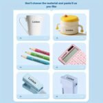 Personalized Custom Transparent Name Tags, Waterproof Material, 45-999Pcs Set, Suitable For Paper Labeling, Numbering, School Supplies, Office Essentials - Image 8