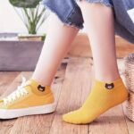 5/10 Pairs Men'S Bear Cartoon Socks - Soft, Light Beige-Friendly, Breathable, Quick-Dry, Anti-Slip & Elastic, Assorted Colors (Pink, Black, White, Green, Yellow, Blue) - Perfect For Daily Wear & Casual Sports, Cute Socks, Everyday Comfort, Playful Design, Quickdry Fabric, Sock Women Winter, Socks Polo For Men Bear, Ankle Socks For Men, Men'S Bear Socks - Image 4