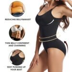 1Pc High-Compression Women'S Shapewear Bodysuit | Backless, Adjustable Strap, Elastic Hip Lift, Thin Waist Design For Tummy Control, Full Bust Support, Skinny Sleeveless Fit, Plus Size, Modeling Romper, Comfortablefit - Image 5