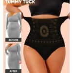 1Pc Women'S High Waist Shapewear Panties - Seamless Butt Lifting Tummy Control Slimming Underwear With Ruching Detailing, Postpartum Recovery & All-Season Wear, Solid Color Casual Style, Tummy Control Panties, Snug Fit Underwear