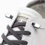 1 Pair Easy-Slide No-Tie Elastic Shoe Laces For Adult Sneakers - Durable Polyester & Spandex Blend, 100.0Cm Length, 0.79Cm Width, With 4 Metal Buckles - Quick Slip-On Convenience In 12 Colors, Shoe Accessories